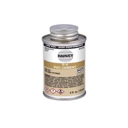 Oatey Harvey Clear Cement For PVC 4 oz