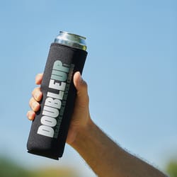 DoubleUp Can Cooler Black 1 pk