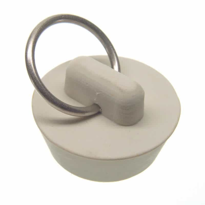 Danco 1 in. Dia. Sink Stopper Rubber White Ace Hardware