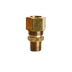 ATC 1/2 in. Compression in. X 1/4 in. D MPT Brass Connector