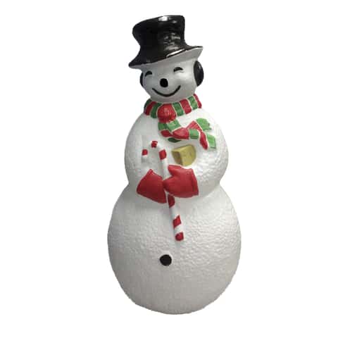 Holiday Living 40-in Mailbox Free Standing Decoration with White