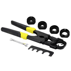 Apollo 1 in. Crimping Tool Kit Black 1 pc