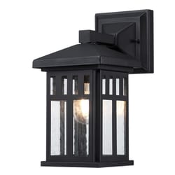 Westinghouse 1-Light Textured Black Burnham Wall Sconce