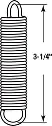 Prime-Line 3-1/4 in. L X 5/8 in. D Extension Spring 2 pk