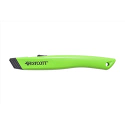 Westcott Self-Retracting Safety Knife Green 1 pc