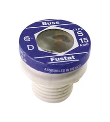 Bussmann 15 amps Plug Fuse 2 pk