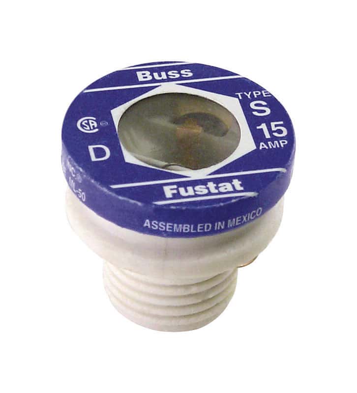 Bussmann 15 amps Plug Fuse 2 pk Ace Hardware