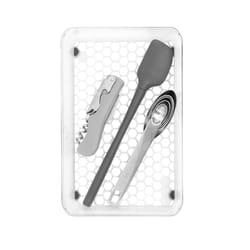 Spectrum Hexa 9.25 in. H X 9 in. W X 6 in. D Plastic Drawer Organizer