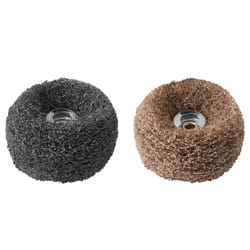 Dremel Max Life 2 in. L Silicone Carbide Abrasive Round Abrasive Buffs 2 pk