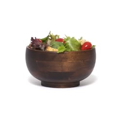 Lipper International Natural Rubberwood Rice Serving Bowl 6 in. D 1 pc