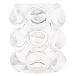 Karma Clear Lucia Hobnail Votive Candles