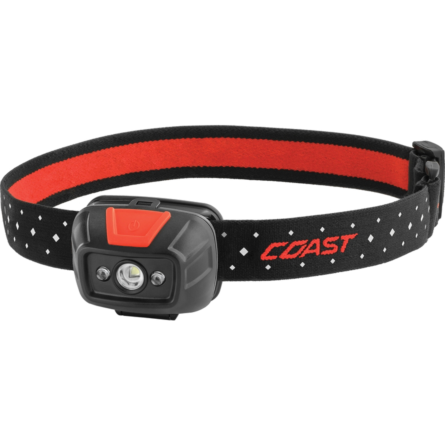 Photos - Torch Coast FL19 330 lm Black/Red LED Head Lamp AAA Battery 21586 