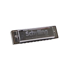 Schylling Blues Harmonica Silver
