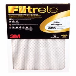 Filtrete 20 in. W X 25 in. H X 1 in. D Polypropylene 2200 MPR Pleated Allergen Air Filter 1 pk