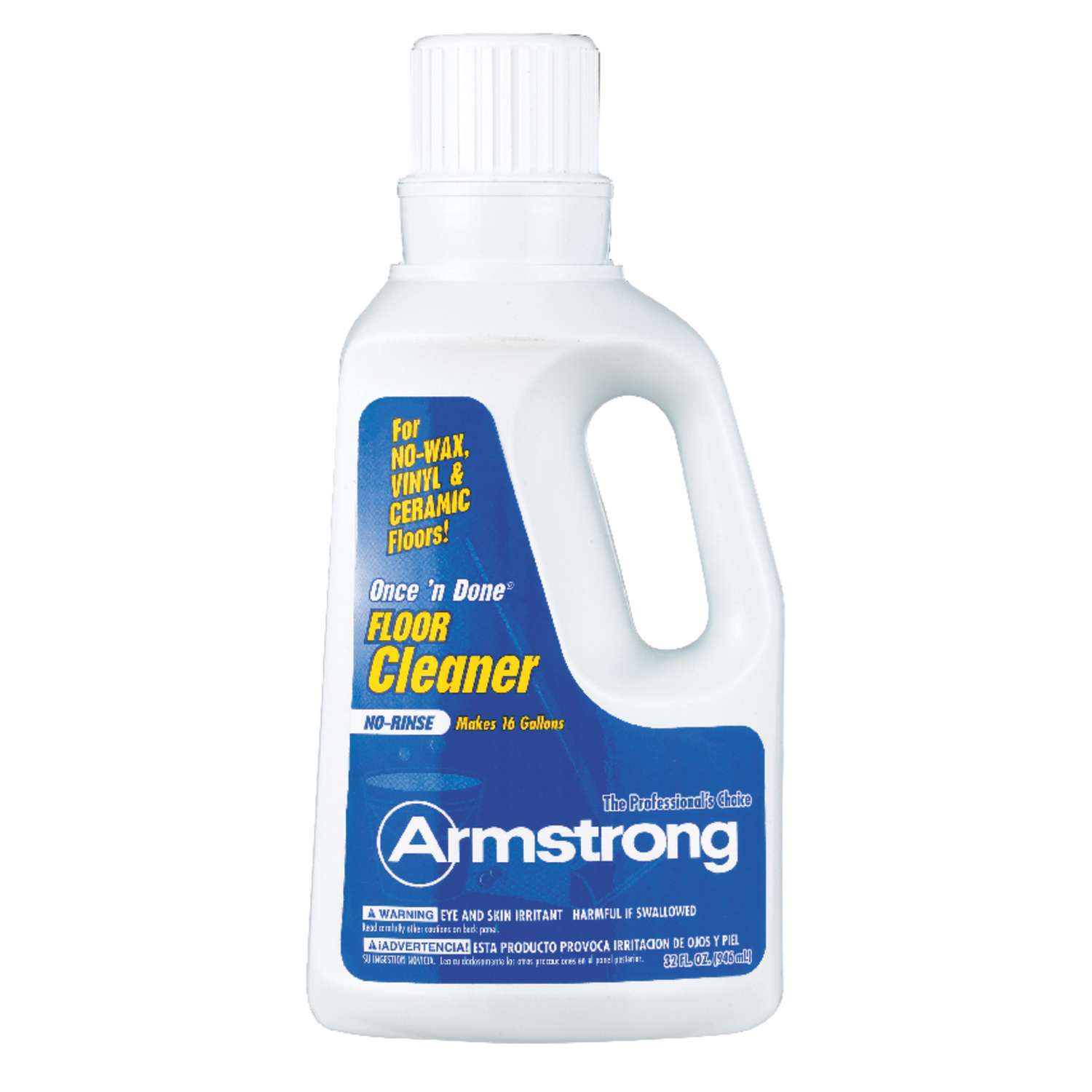 Armstrong Once N Done Citrus Scent Floor Cleaner Liquid 32 Oz