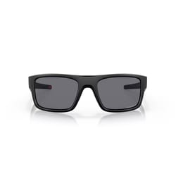 Oakley Drop Point Unisex Matte Black Frame Gray Lens Sunglasses