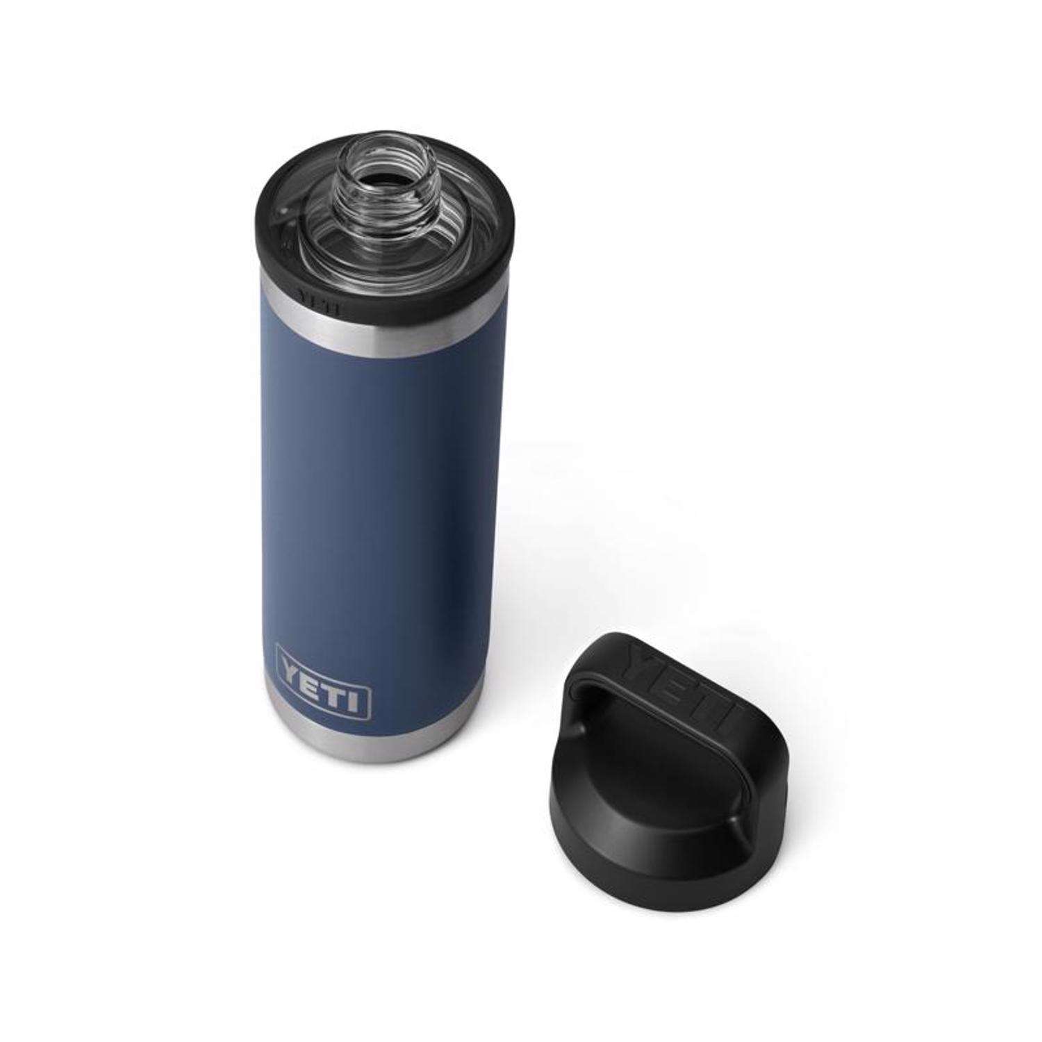 YETI Rambler 18 oz Navy BPA Free Bottle with Chug Cap Mfr