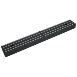 Magnet Source 12 in. L X 1.5 in. W Black Screw Mount Tool Holder 30 lb. pull 1 pc