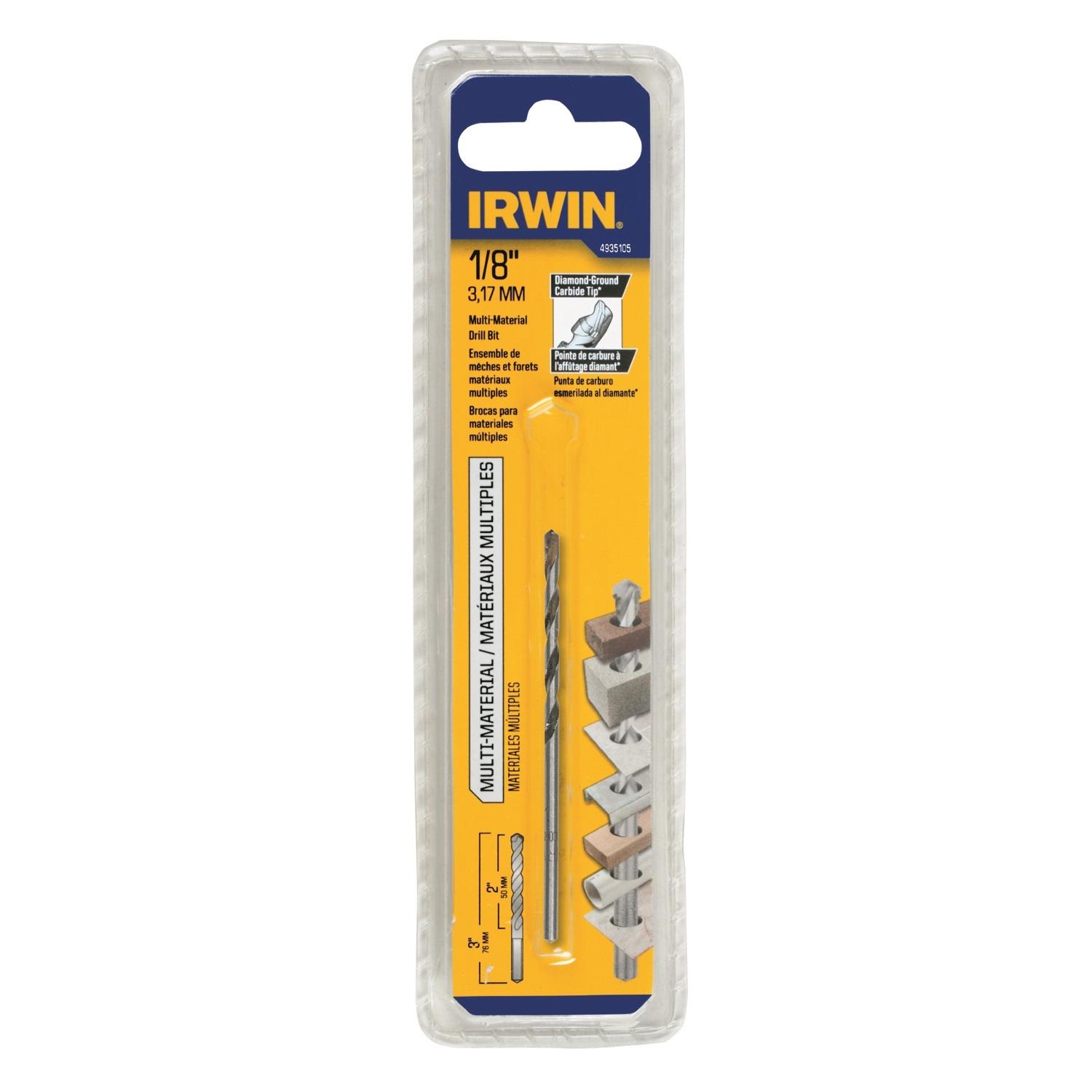 Irwin Carbide Drill Bit 1 pc