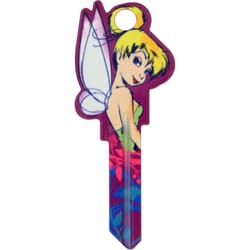 HILLMAN Disney Tinker Bell House/Padlock Universal Key Blank SC1 Double