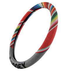 Hooey Multicolored Rockstar Serape Pattern Steering Wheel Cover 1 pk