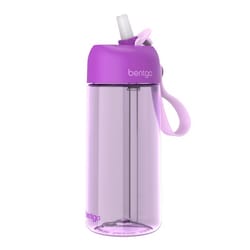 Bentgo 15 oz Purple BPA Free Bottle with Straw Cap