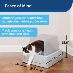 PetSafe ScoopFree Plastic Gray Self Cleaning Litter Box 1 pk