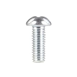 HILLMAN No. 10-32 Ga. X 1/2 in. L Combination Round Head Zinc-Plated Steel Machine Screws 100 pk