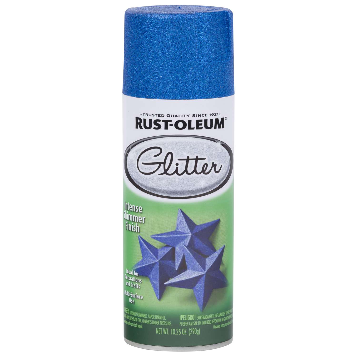 RustOleum Gloss Royal Blue Glitter Spray 10.25 oz Ace Hardware