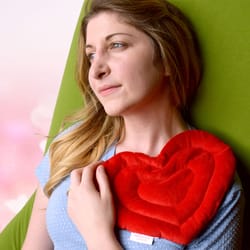 Yogibo Red Heart Hand and Body Warmer 1 pk