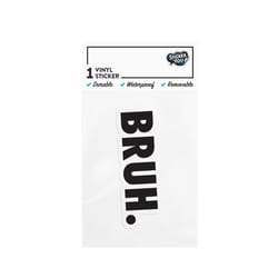 StickerYou Bruh Sticker Vinyl 1 pk