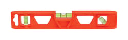 Johnson Structo-Cast 9 in. Plastic Torpedo Level 3 vial