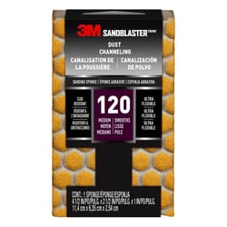 3M 4-1/2 in. L X 2-1/2 in. W X 1 in. 60 Grit Coarse Sanding Sponge