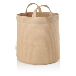 Coolaroo 14 in. H X 15 in. W X 15 in. D X 15 in. D Polyethylene Round Planter Bag Desert Sand