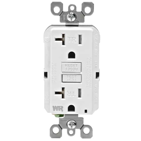 Leviton 20 amps 125 V Duplex White Outlet 5-20R 10 pk - Ace Hardware