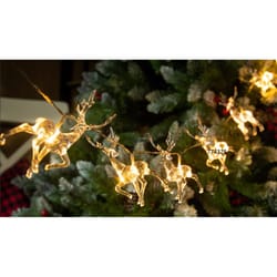 Celebrations LED Micro/5mm Warm White 10 ct String Christmas Lights 17.72 ft.