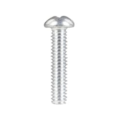 HILLMAN No. 8-32 Ga. X 3/4 in. L Combination Round Head Zinc-Plated Steel Machine Screws 100 pk