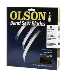 Olson 82 in. L X 0.3 in. W X 0.02 in. thick T Carbon Steel Band Saw Blade 6 TPI Skip teeth 1 pk