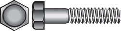 HILLMAN 1/4-20 in. D X 1 in. L Stainless Steel Hex Head Cap Screw 100 pk