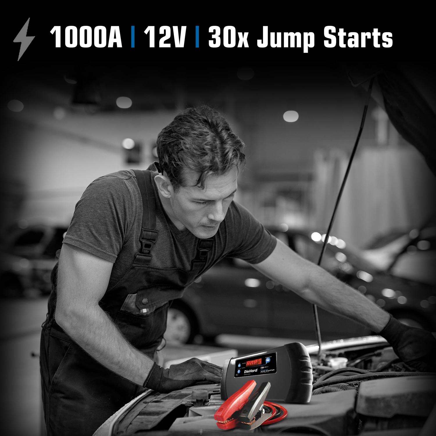 DieHard Automatic 12 V 1000 amps Battery Jump Starter - Ace Hardware