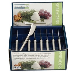 RSVP International ENDURANCE Silver Stainless Steel Spreader