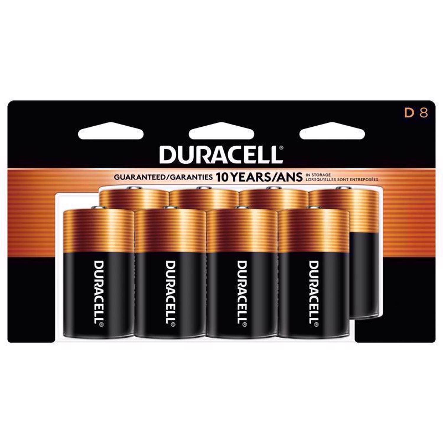 Photos - Household Switch Duracell Coppertop D Alkaline Batteries 8 pk Carded MN13R8DWZ0017 