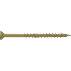 HILLMAN Power Pro No. 8 Ga. X 2-1/2 in. L Star Flat Head Coarse Multi-Material Screws