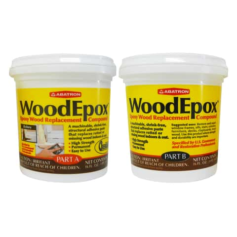 Abatron WoodEpox Beige Epoxy Wood Filler Kit 2 pt - Ace Hardware