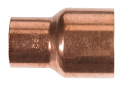 NIBCO 1-1/2 in. Sweat X 1 in. D Sweat Copper Reducing Coupling 1 pk