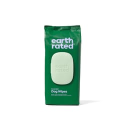 Earth Rated White Lavender Dog Wipes 60 pk