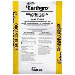 Earthgro Organic Humus and Compost Manure 1 cu ft 40 lb