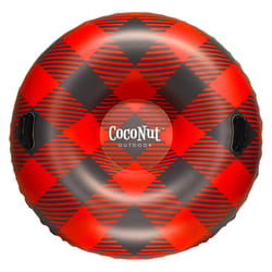 CocoNut Outdoor Buffalo Plaid PVC Snow Tube 48 in.