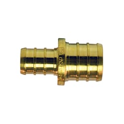 Apollo 3/4 in. Barb in to X 1/2 in. D Barb Brass Reducing Coupling