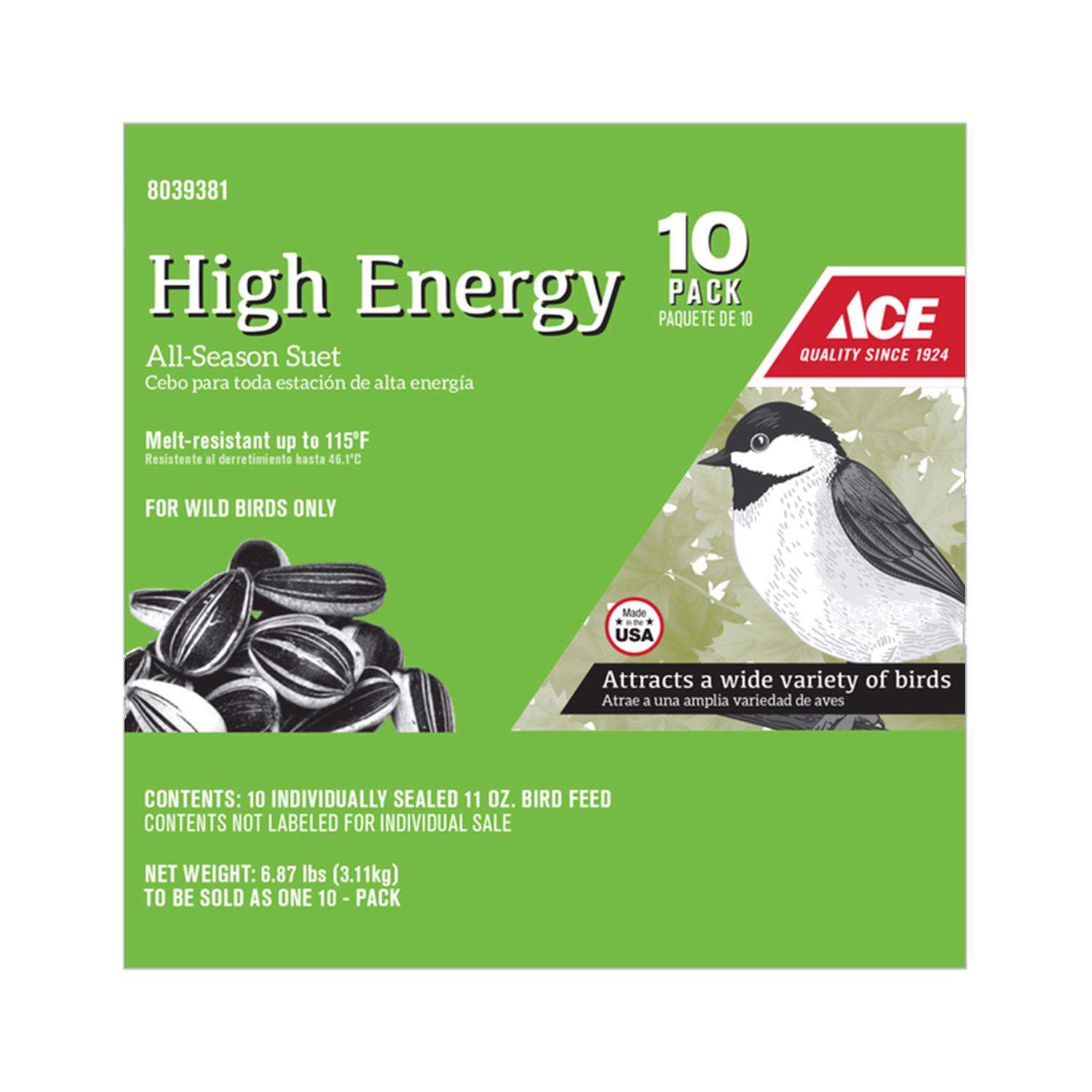 Ace Assorted Species Sunflower Seeds Suet 11 oz Ace Hardware
